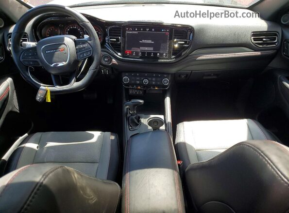 1C4RDJDG5RC193850 2024 DODGE DURANGO Red Dashboard view
