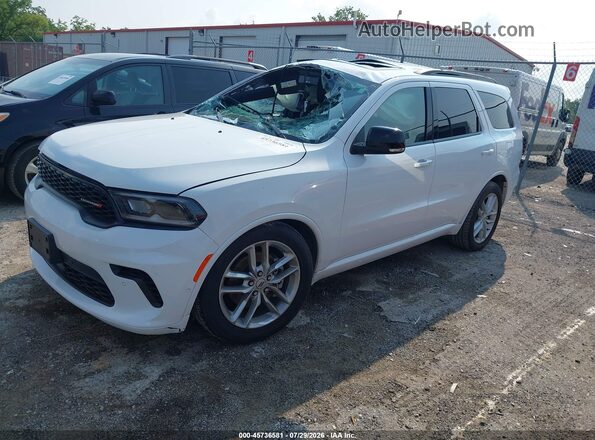 1C4RDJDG5SC545895 2025 DODGE DURANGO Белый Передняя левая четверть