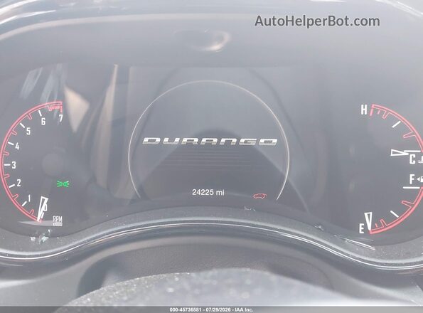 1C4RDJDG5SC545895 2025 DODGE DURANGO Белый Вид задних сидений