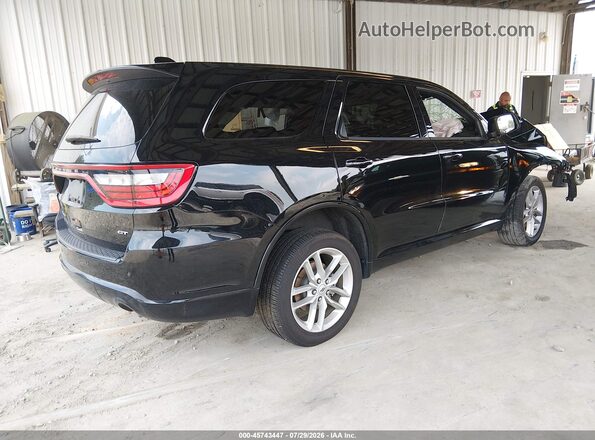 1C4RDJDG5SC546528 2025 DODGE DURANGO Black უკანა მარჯვენა