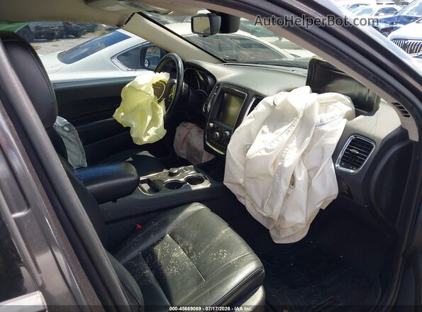 1C4RDJDG6GC301762 2016 DODGE DURANGO Серый Вид салона спереди