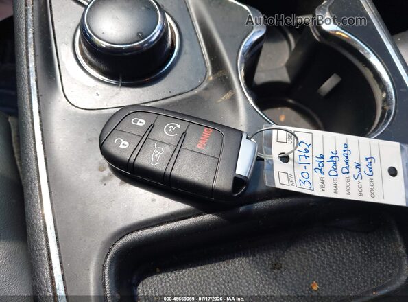 1C4RDJDG6GC301762 2016 DODGE DURANGO Серый Вид панели приборов