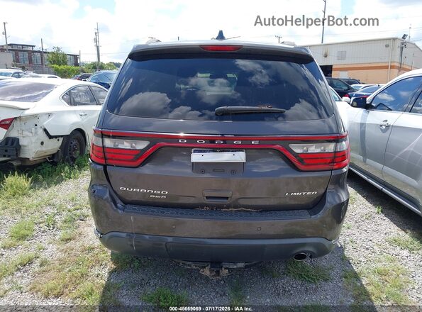 1C4RDJDG6GC301762 2016 DODGE DURANGO Серый 