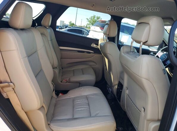 1C4RDJDG6HC621665 2017 DODGE DURANGO Turquoise Вид задньої частини салону