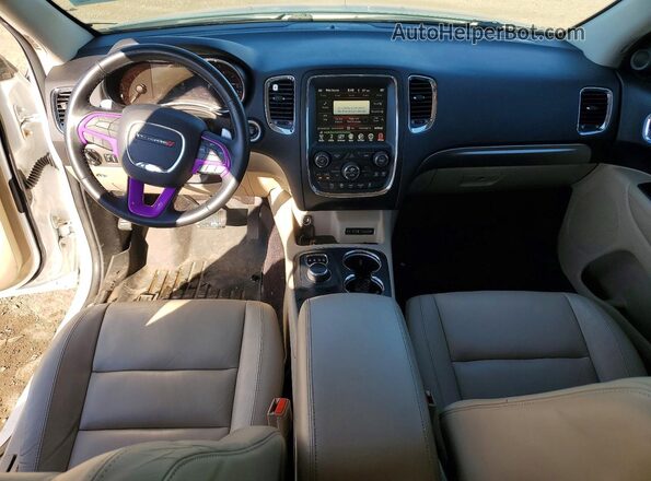 1C4RDJDG6HC621665 2017 DODGE DURANGO Turquoise Вид панелі приладів