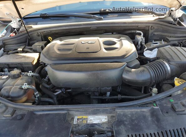 1C4RDJDG6HC621665 2017 DODGE DURANGO Turquoise Вид підкапотного простору