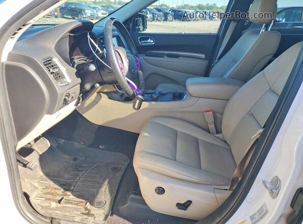 1C4RDJDG6HC621665 2017 DODGE DURANGO Turquoise Вид салону спереду