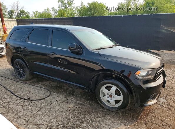 1C4RDJDG6HC691666 2017 DODGE DURANGO Black Передня права чверть