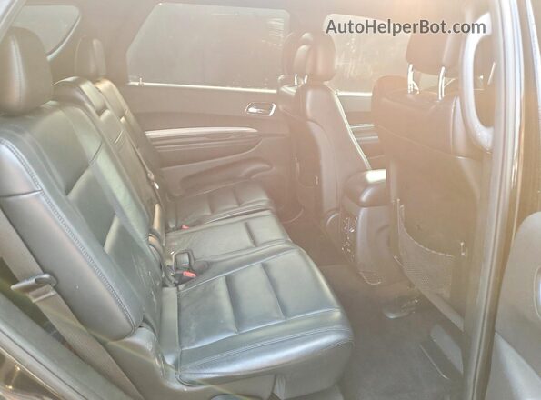 1C4RDJDG6HC691666 2017 DODGE DURANGO Black Вид задньої частини салону