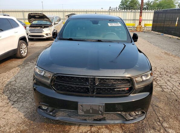 1C4RDJDG6HC691666 2017 DODGE DURANGO Black Вид спереду