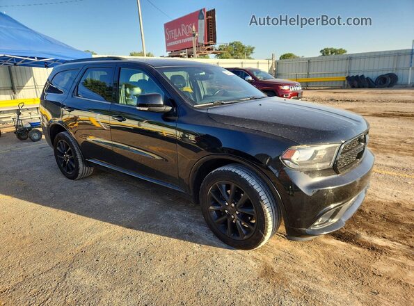 1C4RDJDG6HC766754 2017 DODGE DURANGO Black Przód prawy