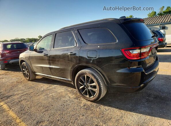 1C4RDJDG6HC766754 2017 DODGE DURANGO Black Tył lewy