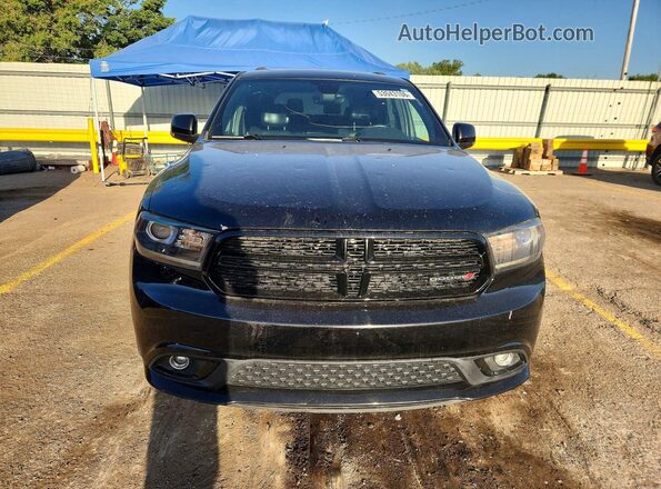 1C4RDJDG6HC766754 2017 DODGE DURANGO Black Widok z przodu