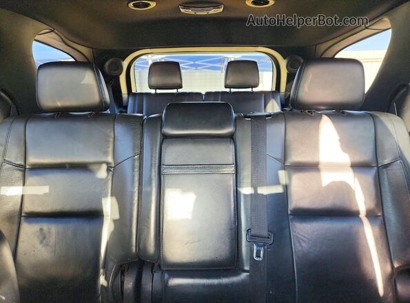 1C4RDJDG6HC766754 2017 DODGE DURANGO Black Widok tylnych siedzeń