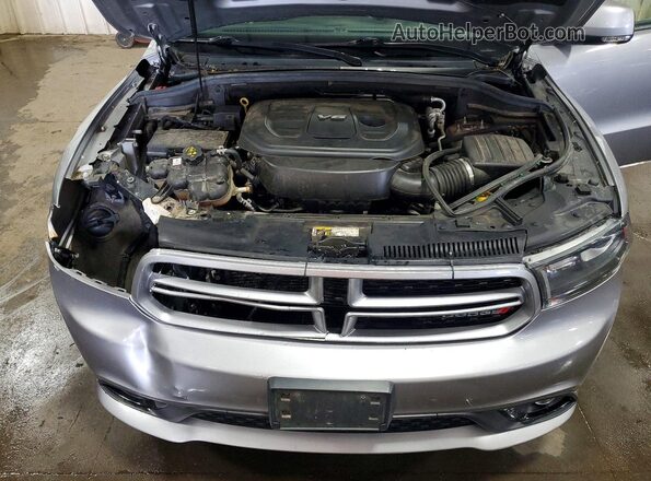 1C4RDJDG6HC936787 2017 DODGE DURANGO Silver ძრავის განყოფილების ხედი