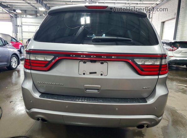 1C4RDJDG6HC936787 2017 DODGE DURANGO Silver უკანა ხედი