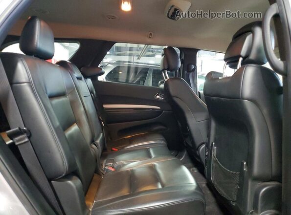 1C4RDJDG6HC936787 2017 DODGE DURANGO Silver უკანა სალონის ხედი