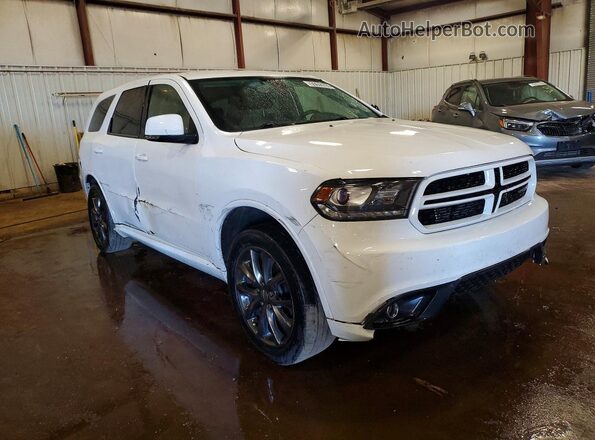 1C4RDJDG6JC255079 2018 DODGE DURANGO White Front right