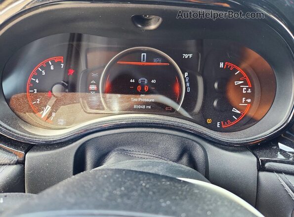 1C4RDJDG6MC641750 2021 DODGE DURANGO Gray Вид щитка приладів