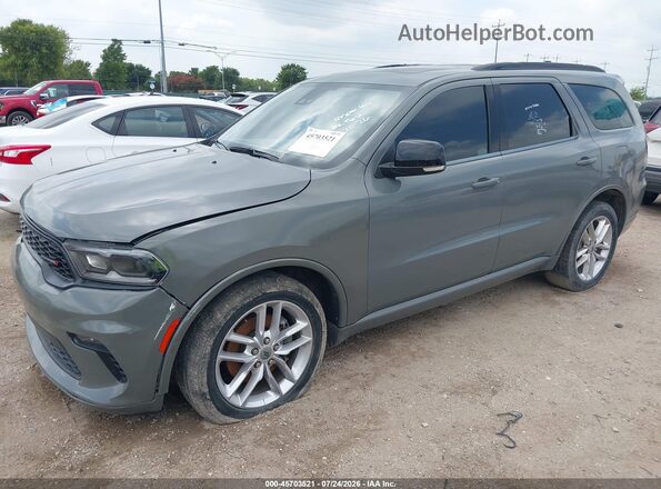 1C4RDJDG6PC573860 2023 DODGE DURANGO Gray Передня ліва чверть