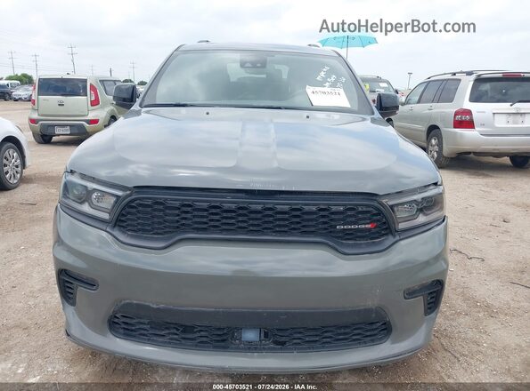 1C4RDJDG6PC573860 2023 DODGE DURANGO Gray Вид щитка приладів