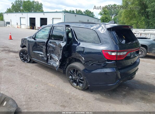1C4RDJDG6SC529012 2025 DODGE DURANGO Dark Blue Rear left