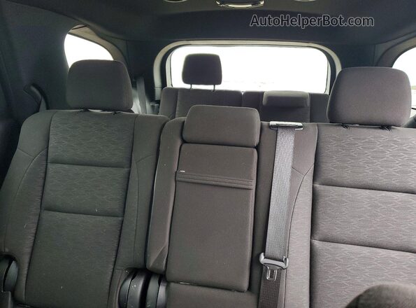 1C4RDJDG6SC533626 2025 DODGE DURANGO Black Vista de los asientos traseros