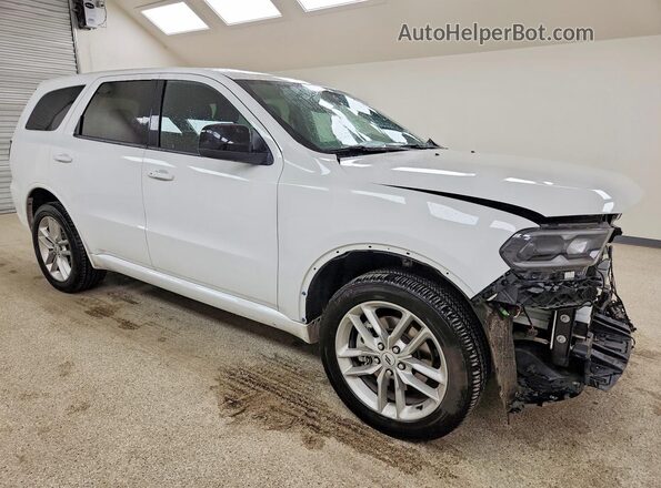 1C4RDJDG6TC183898 2026 DODGE DURANGO Белый Передняя правая четверть