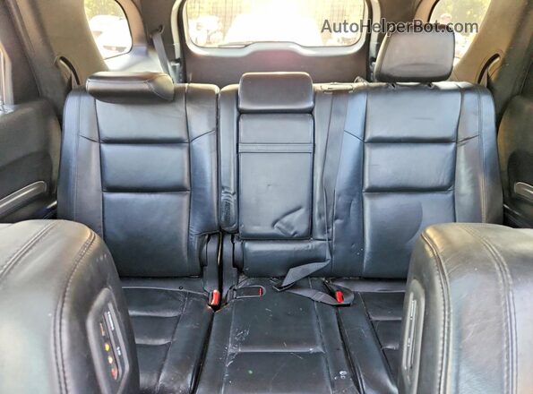 1C4RDJDG7HC732838 2017 DODGE DURANGO Silver Widok tylnych siedzeń