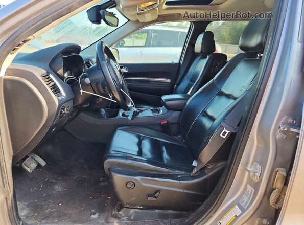 1C4RDJDG7HC732838 2017 DODGE DURANGO Silver Widok wnętrza z przodu