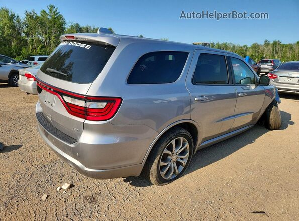 1C4RDJDG7HC732838 2017 DODGE DURANGO Silver Tył prawy