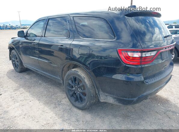 1C4RDJDG7HC820580 2017 DODGE DURANGO Black Trasero izquierdo