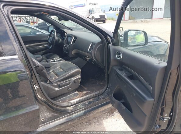 1C4RDJDG7HC820580 2017 DODGE DURANGO Black Vista interior delantera