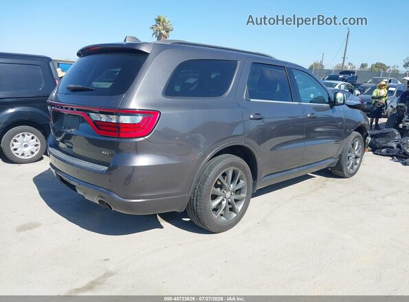 1C4RDJDG7HC871691 2017 DODGE DURANGO Gray Tył prawy