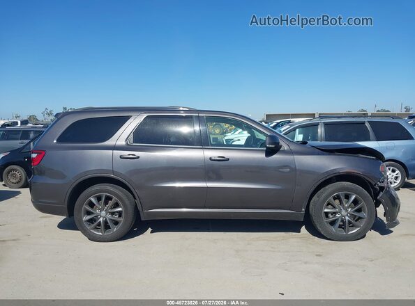 1C4RDJDG7HC871691 2017 DODGE DURANGO Gray Widok wnętrza z tyłu