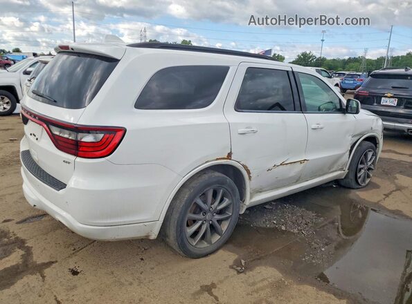 1C4RDJDG7HC957583 2017 DODGE DURANGO Белый Задняя правая четверть
