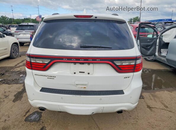 1C4RDJDG7HC957583 2017 DODGE DURANGO Белый Вид сзади