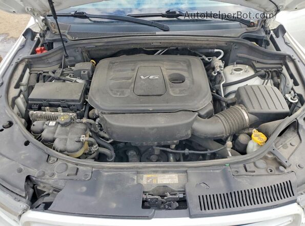 1C4RDJDG7HC957583 2017 DODGE DURANGO Белый Вид подкапотного пространства