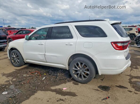 1C4RDJDG7HC957583 2017 DODGE DURANGO Белый Задняя левая четверть