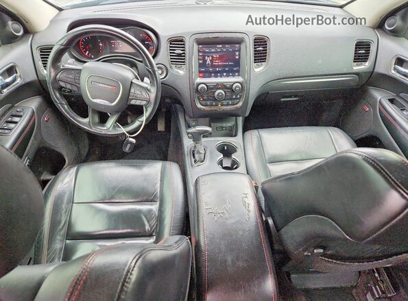 1C4RDJDG7JC133301 2018 DODGE DURANGO Gray Առջևի վահանակի տեսք