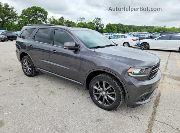 1C4RDJDG7JC133301 2018 DODGE DURANGO Gray Առջևի աջ