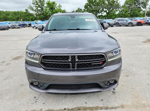 1C4RDJDG7JC133301 2018 DODGE DURANGO Gray Դիմացի տեսք