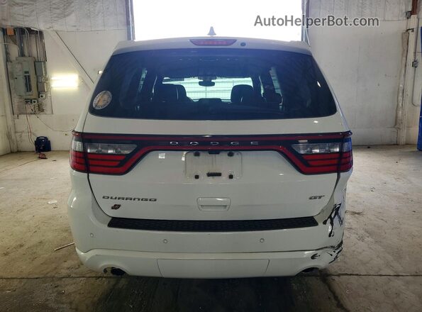 1C4RDJDG7KC664290 2019 DODGE DURANGO Белый Вид сзади