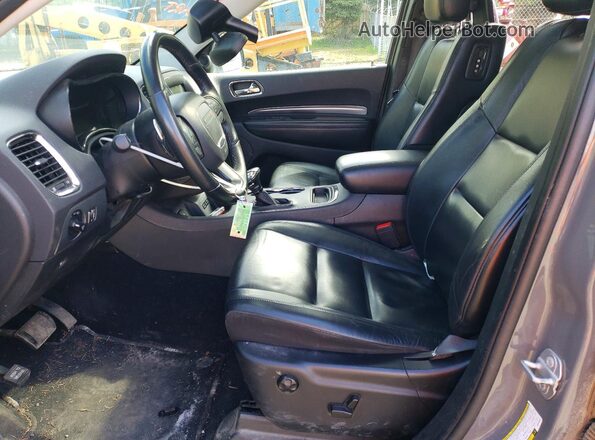 1C4RDJDG7KC676228 2019 DODGE DURANGO Gray წინა სალონის ხედი
