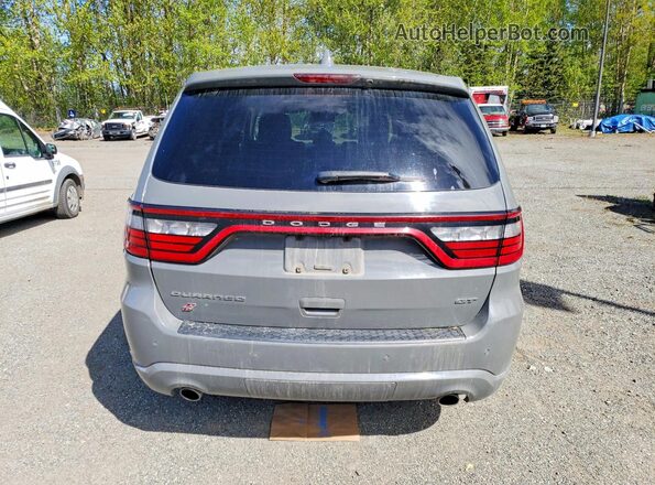 1C4RDJDG7KC676228 2019 DODGE DURANGO Gray უკანა ხედი