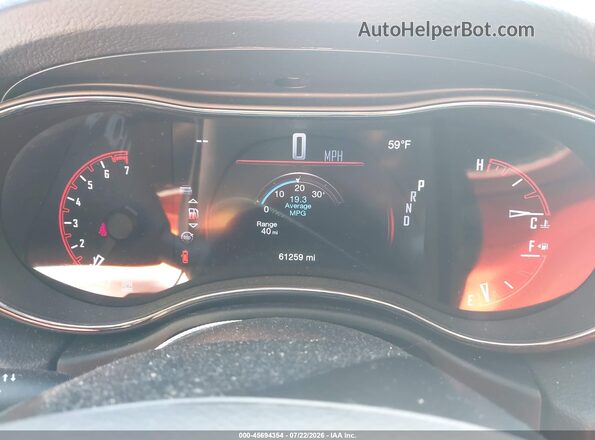 1C4RDJDG7KC771341 2019 DODGE DURANGO Gray Հետևի նստատեղերի տեսք