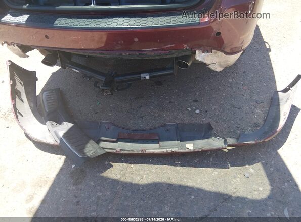 1C4RDJDG7KC827309 2019 DODGE DURANGO Темно-бордовый Вид щитка приборов