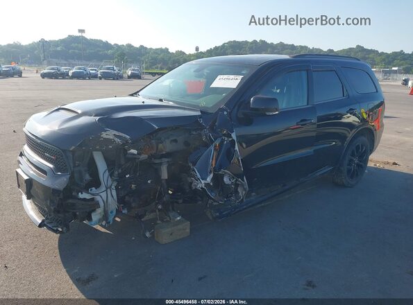 1C4RDJDG7LC146892 2020 DODGE DURANGO Черный Передняя левая четверть