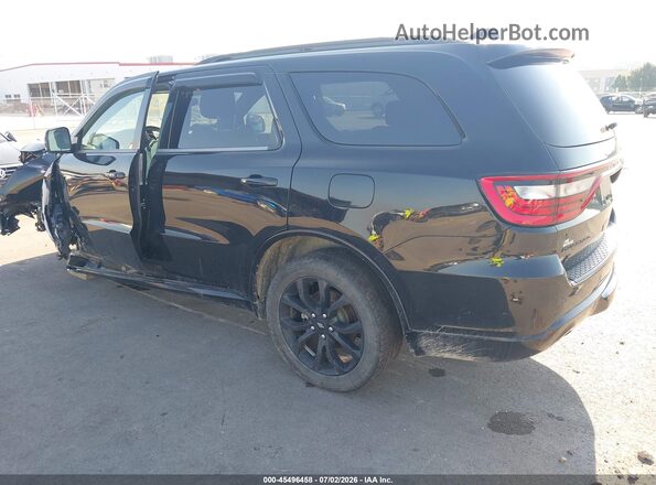 1C4RDJDG7LC146892 2020 DODGE DURANGO Черный Задняя левая четверть