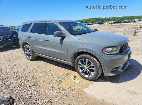 1C4RDJDG7LC213524 2020 DODGE DURANGO Gray წინა მარჯვენა